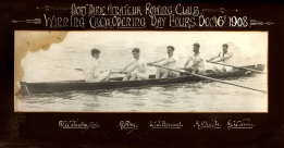 Port Pirie Amateur Rowing Club Winning Crew Day Fours Dec 16th 1908